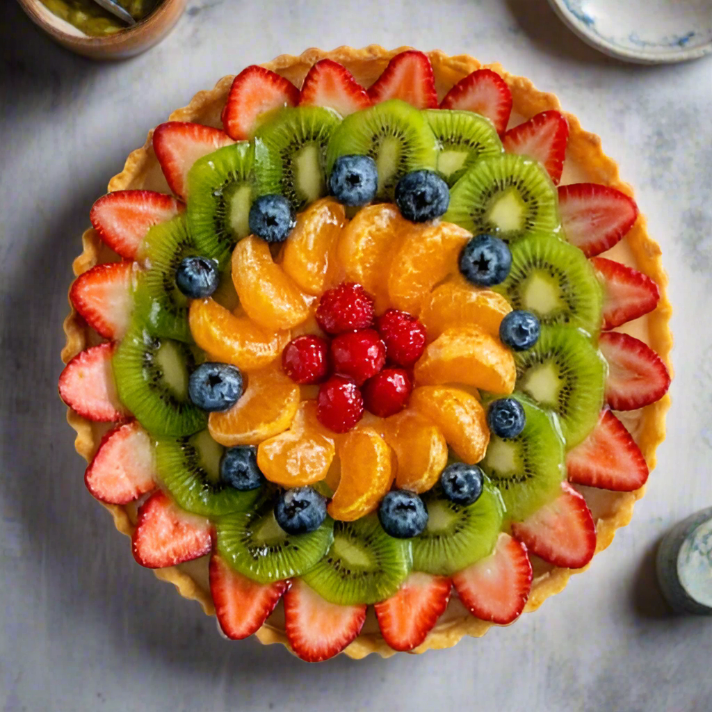 Crostata Homemade fruit tart