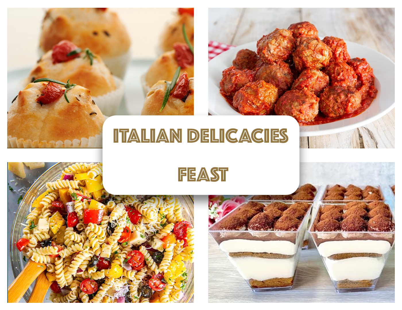 Italian Delicacies Feast