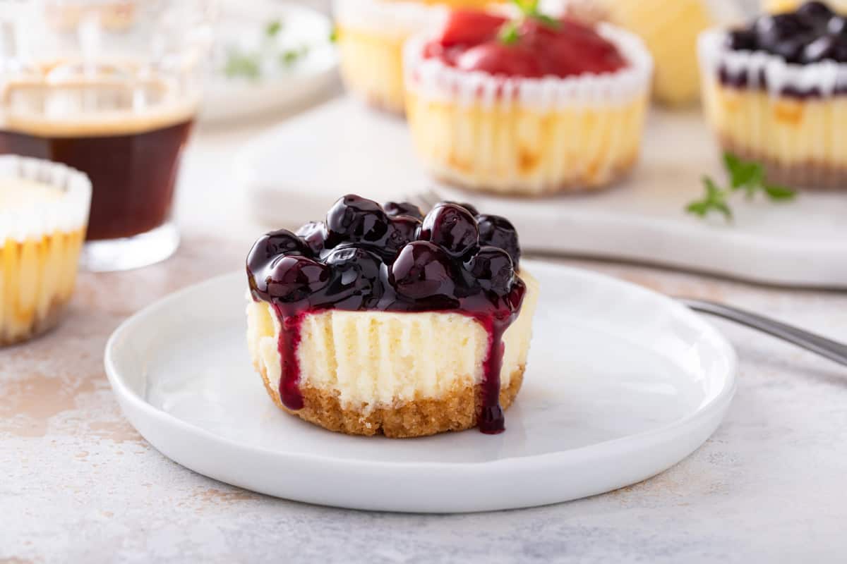 Mini cheesecakes